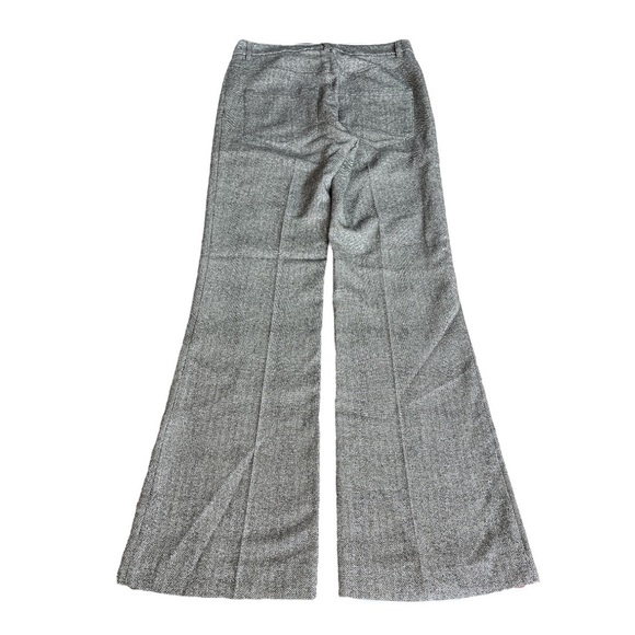 Zadig & Voltaire Herringbone Rhinestones Straight Leg Dress Pants Gray Small - Picture 3 of 11